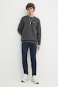 Tommy Jeans pantaloni de trening DM0DM20473 bleumarin SS25