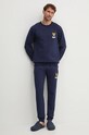 Moschino Underwear spodnie lounge 6890.4413 granatowy AW24