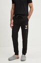 Παντελόνι lounge Moschino Underwear στάμπα μαύρο 6890.4413