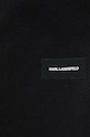 Bavlnené tepláky Karl Lagerfeld čierna 245M2112