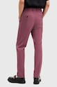 AllSaints pantaloni din lână AURA M002QA roz