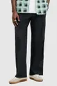 Βαμβακερό παντελόνι AllSaints VERGE μαύρο