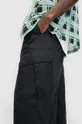 czarny AllSaints spodnie bawełniane VERGE