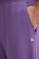 Хлопковые спортивные штаны United Colors of Benetton фиолетовой 342ZUF01B