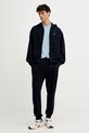 United Colors of Benetton spodnie dresowe bawełniane 342ZUF01B granatowy AW25