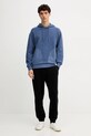 Памучен спортен панталон United Colors of Benetton 342ZUF01B черен AW25