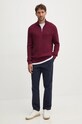 United Colors of Benetton pantaloni 49QGUF04K bleumarin AW24