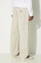 Oblečenie Nohavice s prímesou vlny Carhartt WIP Walter Double Knee Pant I033580.502 béžová