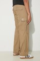 Odzież Carhartt WIP spodnie bawełniane Regular Cargo Pant I032467.8Y02 beżowy