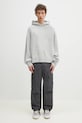 Bavlnené nohavice Carhartt WIP Regular Cargo Pant I032467.8702 sivá