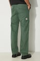 Ρούχα Βαμβακερό παντελόνι Carhartt WIP Regular Cargo Pant I032467.29N02 πράσινο