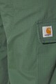 Βαμβακερό παντελόνι Carhartt WIP Regular Cargo Pant I032467.29N02 πράσινο
