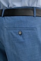Michael Kors kalhoty pánské s vlnou modrá MK0SP01026
