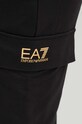 Pamučni donji dio trenirke EA7 Emporio Armani crna PJVRZ.8NPP67.0208