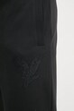 Armani Exchange spodnie dresowe czarny 6DZPAB.ZJKBZ