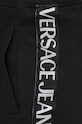 Pamučni donji dio trenirke Versace Jeans Couture crna 77GAAC02.CF02C