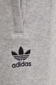 Bavlněné tepláky adidas Originals šedá IX7684