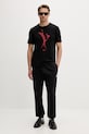 adidas Originals teplákové nohavice pánske s bavlnou Essential IY7361 čierna SS26