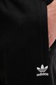 adidas Originals спортен панталон мъжки с памук Essential черен IY7361