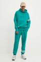 adidas Originals spodnie dresowe JF9151 turkusowy AW24