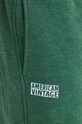 American Vintage spodnie dresowe zielony MDOV05BH24