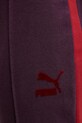 Puma T7 Classics Play Paris Flared sweatpants Women's cotton with elastane violet 626809