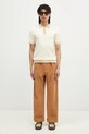 Джинсов панталон Wood Wood Lawrence Trousers кафяв 12435012.5088