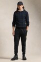Polo Ralph Lauren spodnie dresowe dzianina czarny 710952242