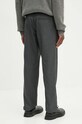 Îmbrăcăminte Samsoe Samsoe pantaloni de lana SABERTIL M24300073 gri