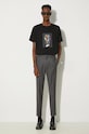 Paul Smith wool trousers M1R.150M.N00109 gray