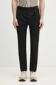 Μάλλινο παντελόνι Paul Smith μαλλί μαύρο M1R.719X.N00109