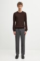 Шерстяные брюки Paul Smith M1R.921T.N00109 серый