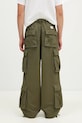 Oblečení Bavlněné kalhoty Vans Premium Classics LX Baggy Cargo Pant VN000HMYKCZ1 zelená