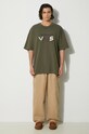 Βαμβακερό παντελόνι Vans Premium Classics LX Easy Trouser VN000GZ2SQ71 μπεζ AW24