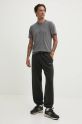 Abercrombie & Fitch pantaloni della tuta KI134.4047.903 nero AW24