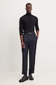 Вовняні штани A.P.C. pantalon renato WOAPO.H08428 темно-синій AW24