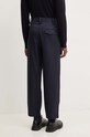 Одежда Шерстяные брюки A.P.C. pantalon renato WOAPO.H08428 тёмно-синий