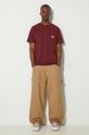 Памучен панталон Alpha Industries Carpenter Pant 148202 бежов AW24