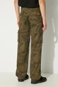 Alpha Industries spodnie bawełniane Jet Pant Camo 101212C zielony AW24