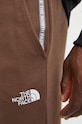 The North Face pantaloni della tuta di cotone Zumu Jogger marrone NF0A87DE1OI1
