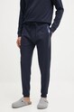 BOSS pantaloni lounge din bumbac bumbac bleumarin 50527454