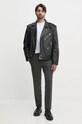 Karl Lagerfeld pantaloni 544040.255056 gri AW24