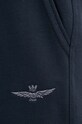 Aeronautica Militare pantaloni de trening din bumbac bleumarin PF945F511