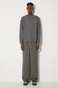 Хлопковые брюки A.P.C. Pantalon Duke COHEL.M08466.LAD серый
