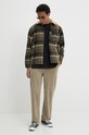 Billabong pantaloni de catifea cord Larry ABYNP00185 maro AW24
