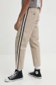 Одяг Вельветові штани Quiksilver Roller Line Pant EQYNP03305 бежевий