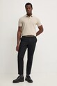 BOSS spodnie wełniane 50527984 czarny AW24
