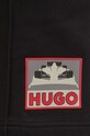 HUGO pantaloni scurti din bumbac x RACING BULLS 50530340 negru