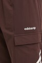 adidas Originals spodnie dresowe Cargo Pant IX9621 brązowy