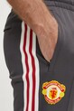 adidas Originals pantaloni de trening Manchester United Beckenbauer Track Pant gri IY0044